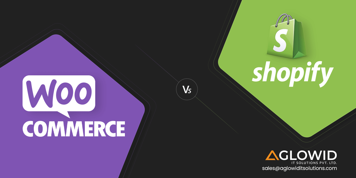 WooCommerce vs Shopify <br/>Comparing eCommerce Platforms in 2023