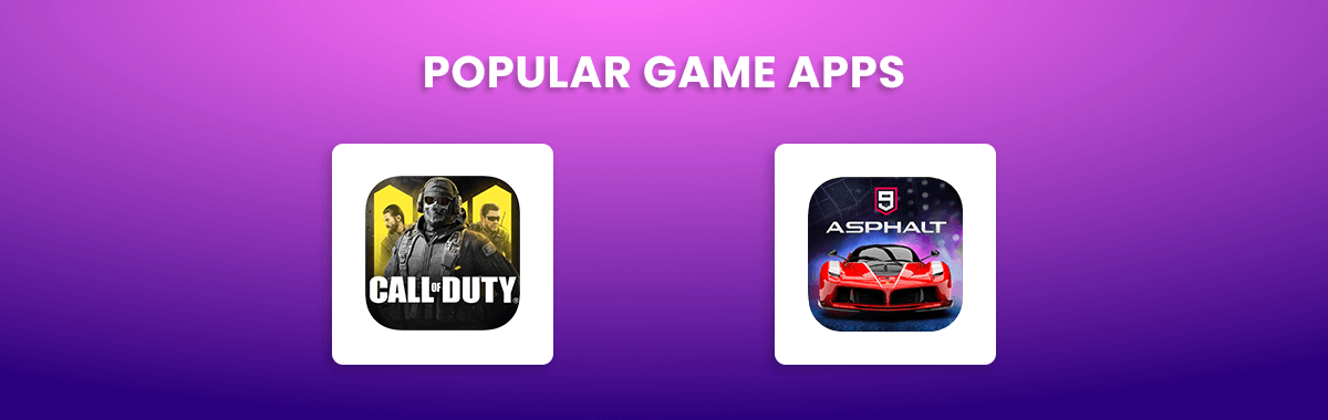 Popular Game Apps
