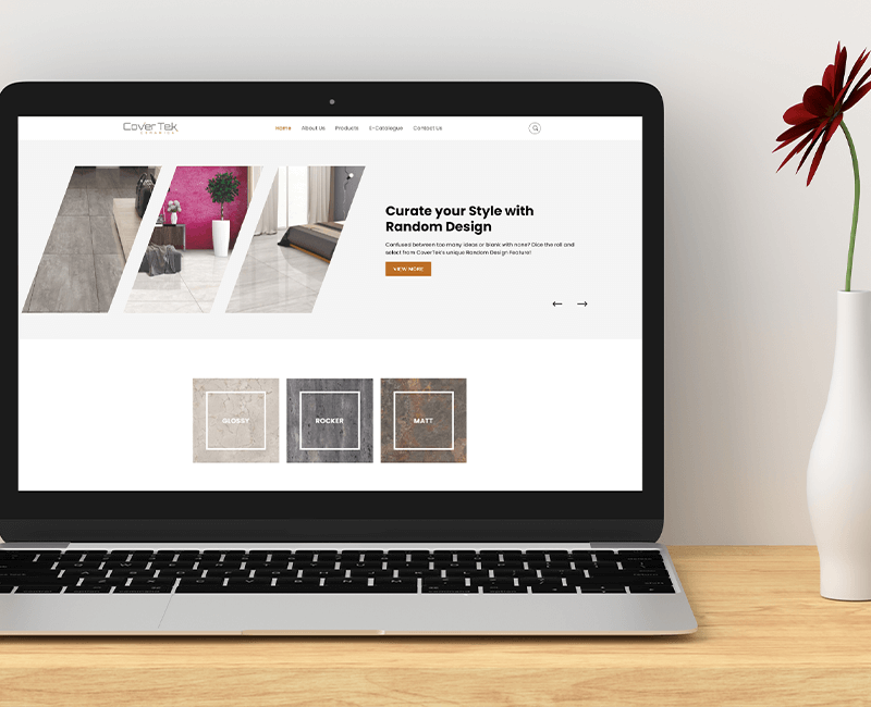 Covertek Ceramica – An Elegant WordPress Website
