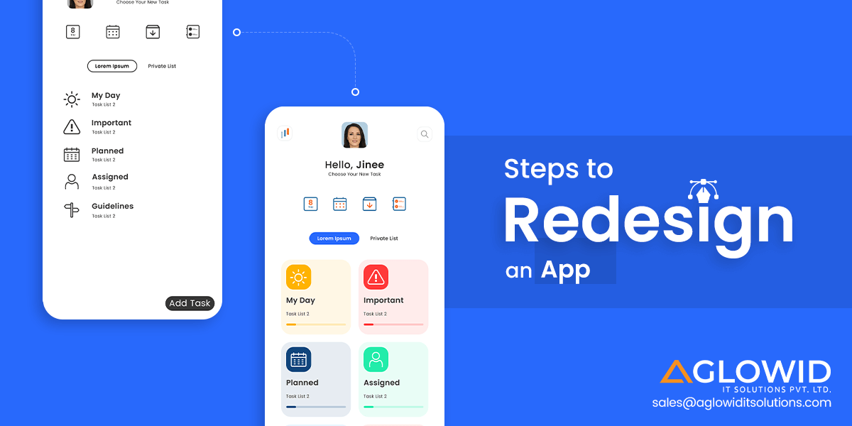 Guide on Mobile App Redesign Steps To Make It Market-Ready