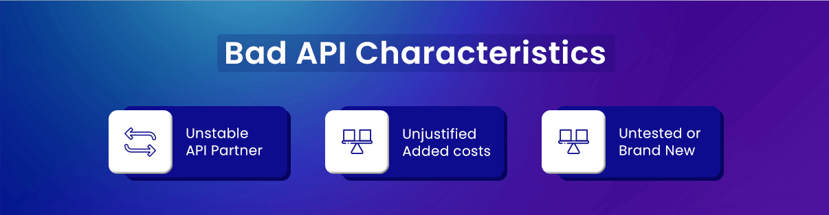 Bad API Characteristics