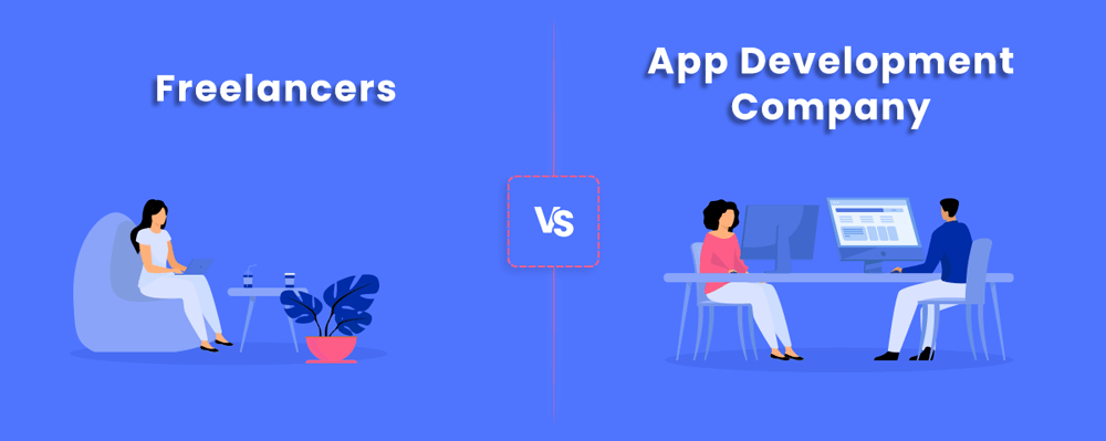 freelancers vs app development company