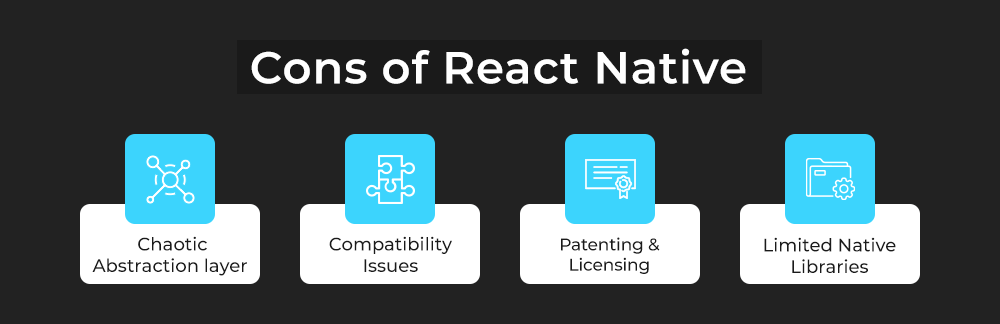 Cons of React Native
