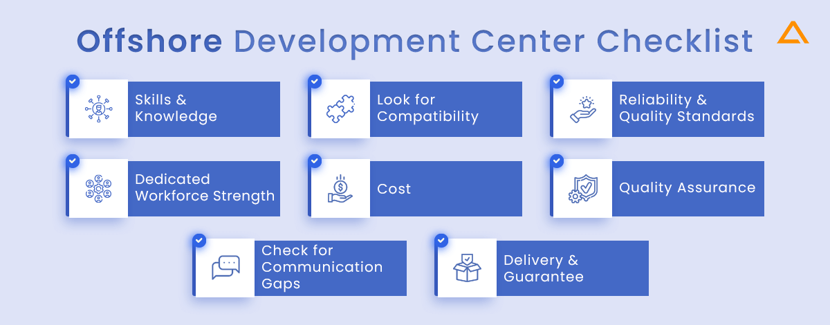 Offshore Development Center Checklist