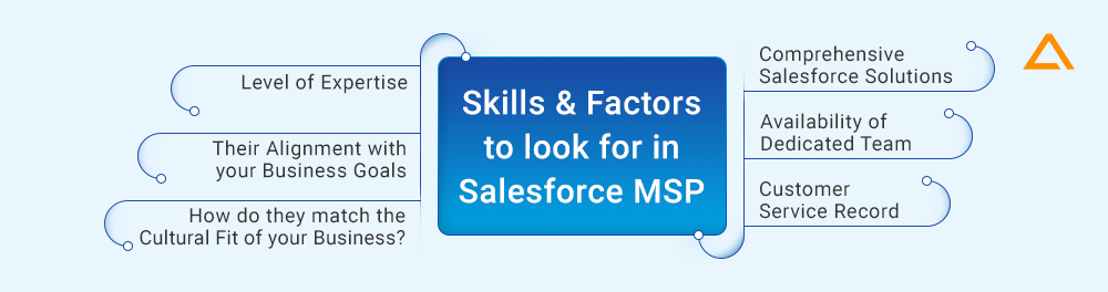 Skills and Factors to look for in Salesforce MSP