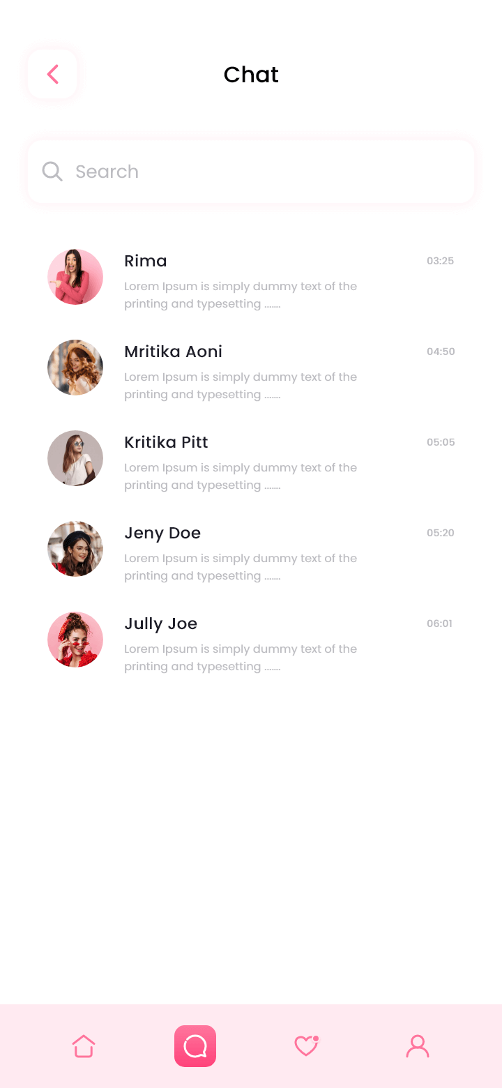 Dating App Chat