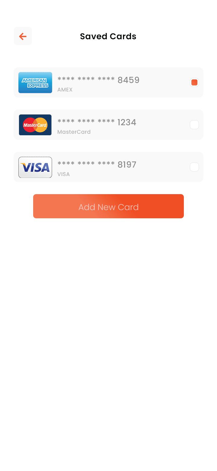 Grocery User App payment