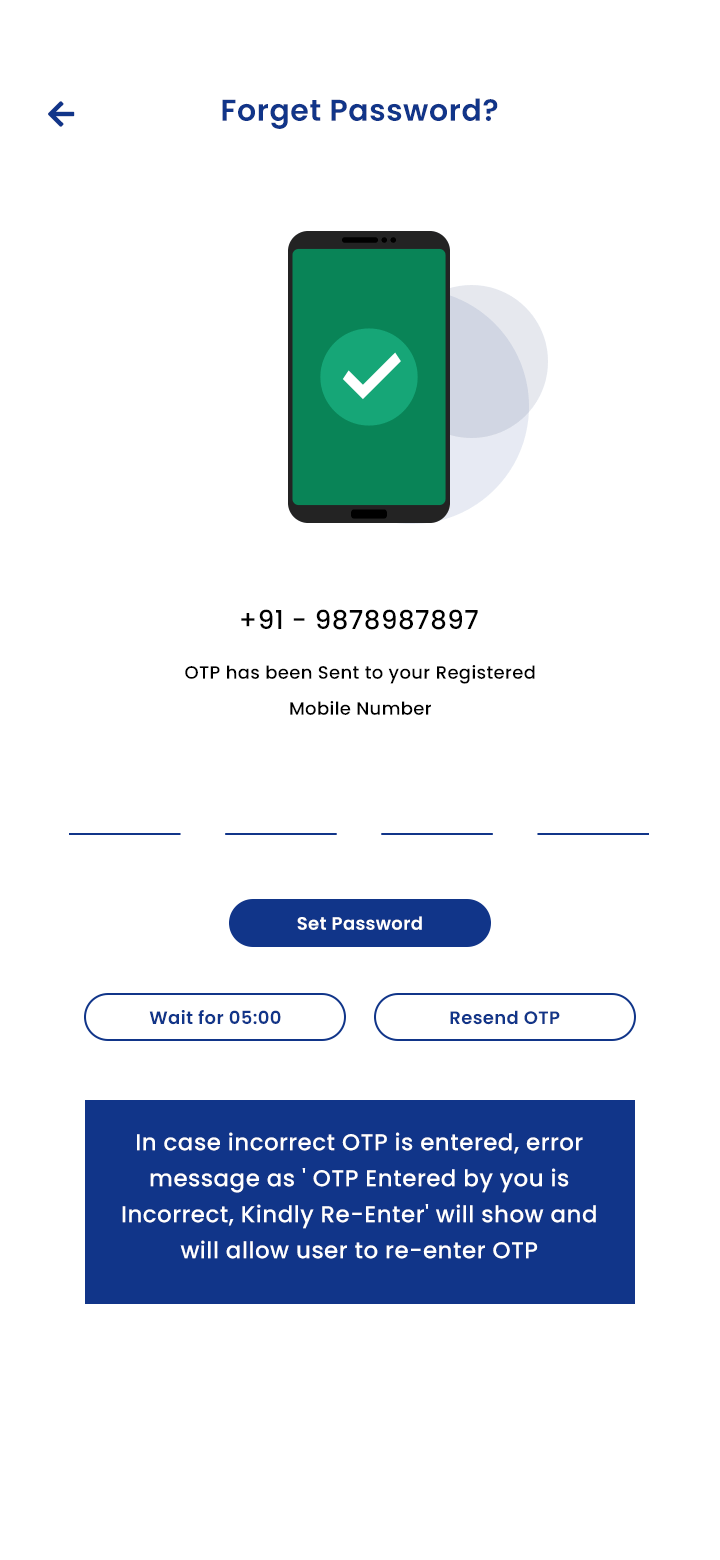 Pharmacy delivery boy app validation