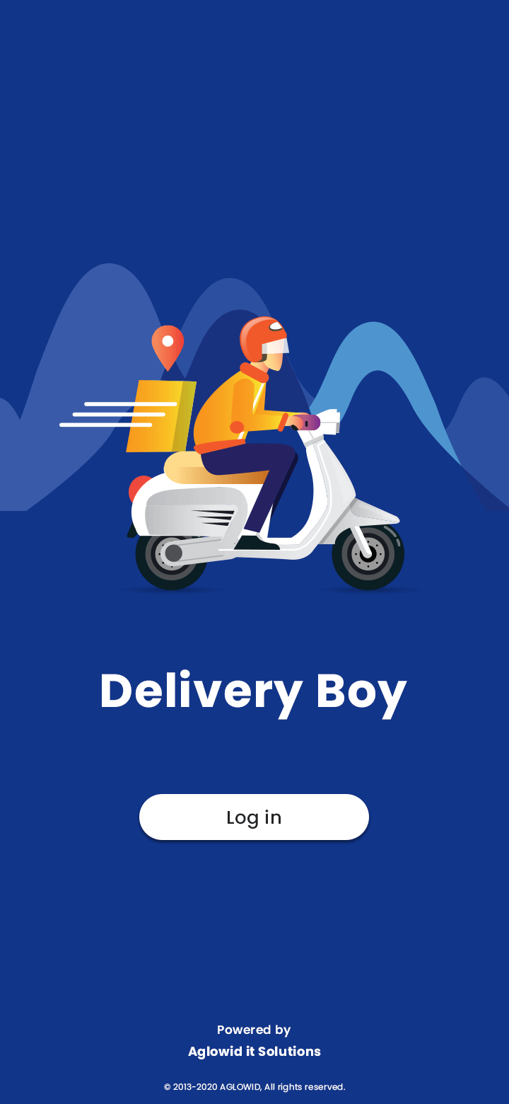 Pharmacy delivery boy app