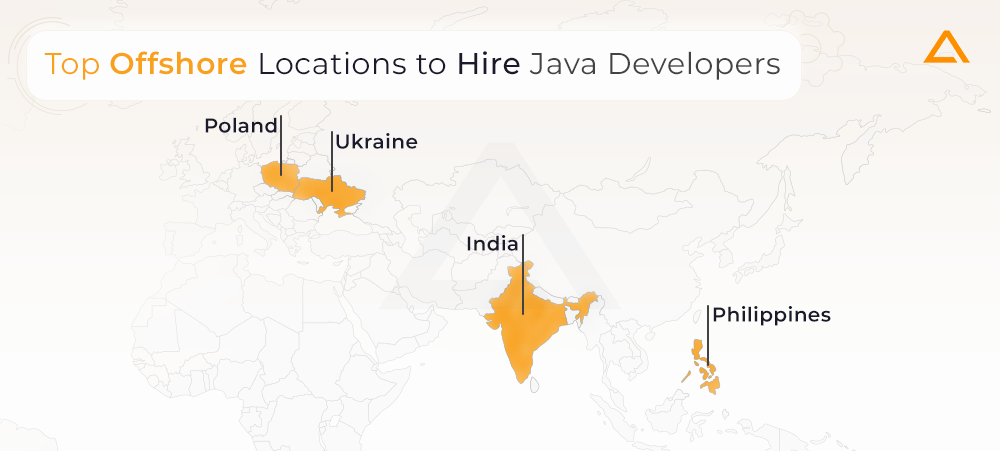 Top Offshore Locations to Hire Offshore Java Developers
