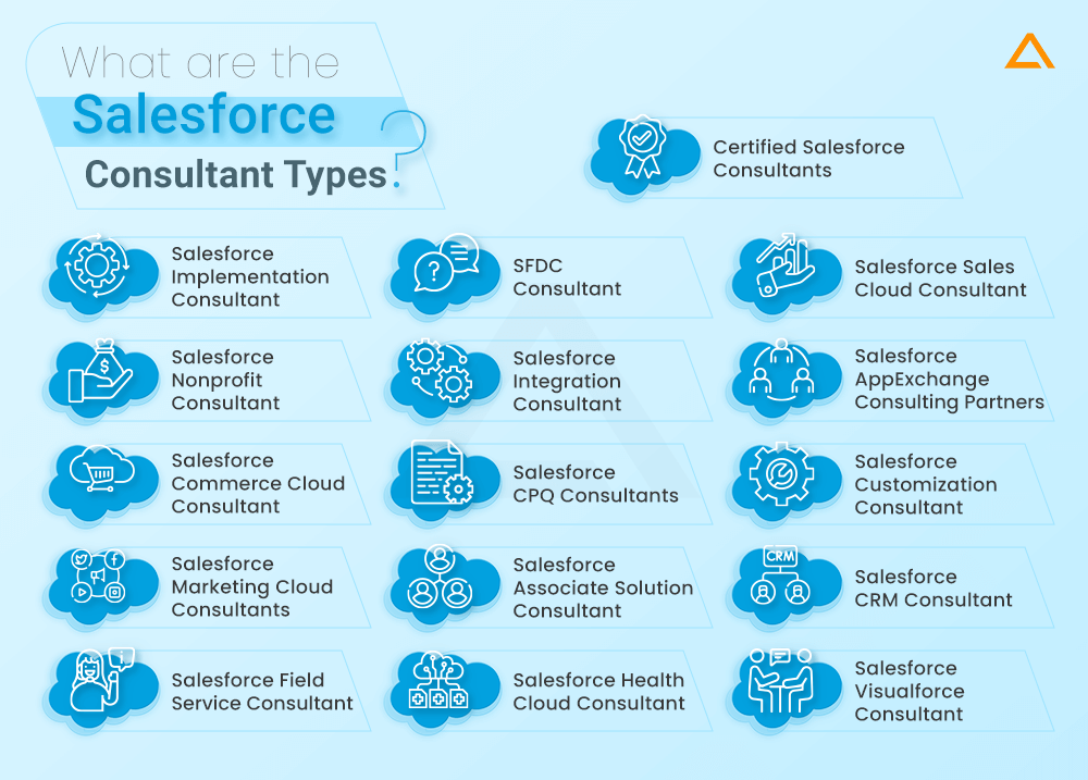 What are the Salesforce Consultant Types