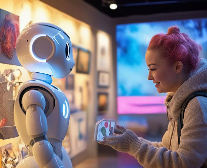 AI-Powered Conversational Chatbot for Museum Assistance