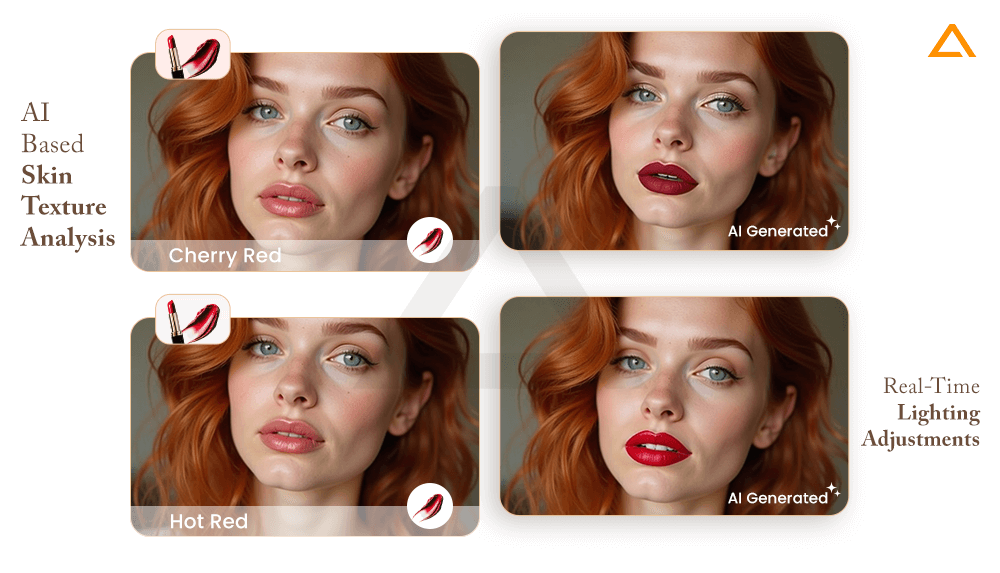 Virtual makeup AI try-on