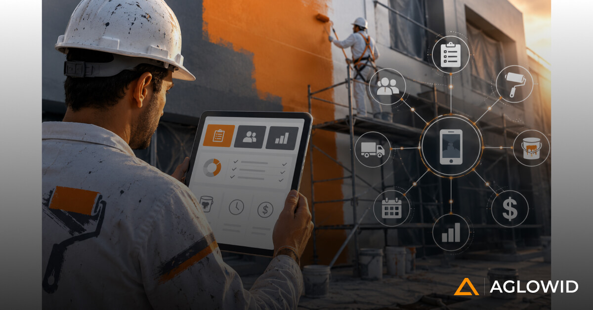 Mobile ERP for Painting Contractors: Connecting Field and Office Operations